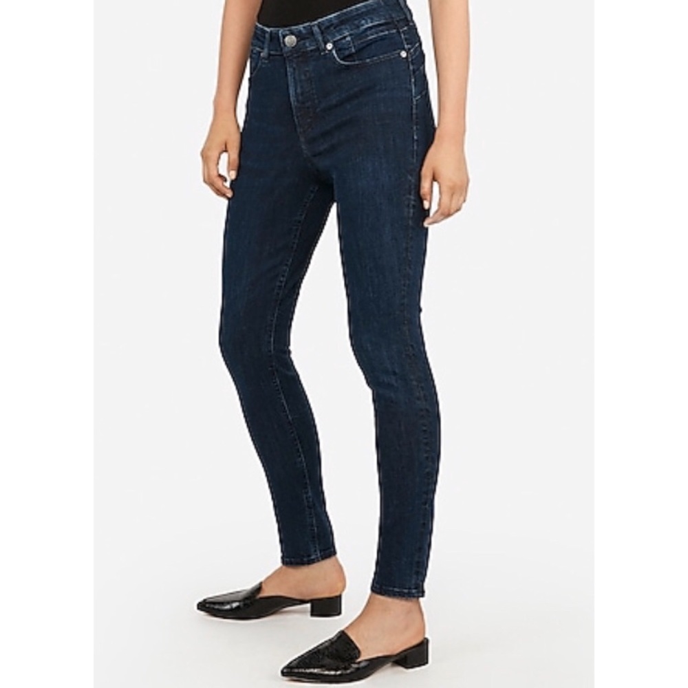 Express Denim Perfect Curves Ankle Leggings